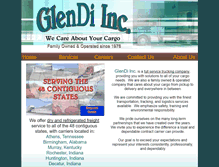 Tablet Screenshot of glendiinc.com
